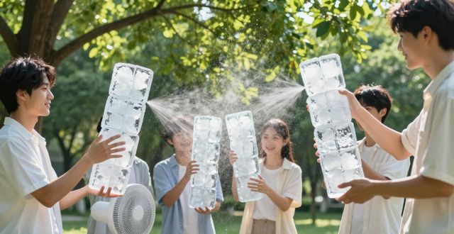 大冰块降温方法_南京六合区夏季防暑降温大冰块_大冰块户外活动使用时长